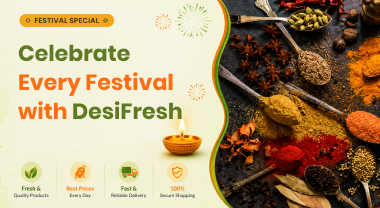 Celebrate every festival with DesiFresh.