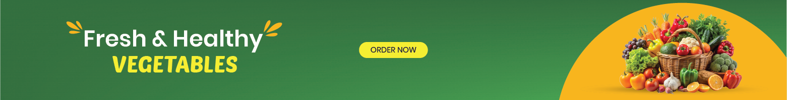 Fresh and healthy vegetables. Order now.